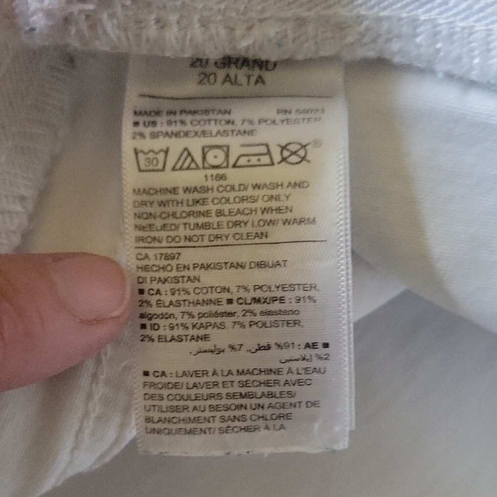 Old Navy Women's White Jeggings - Picture 8 of 9